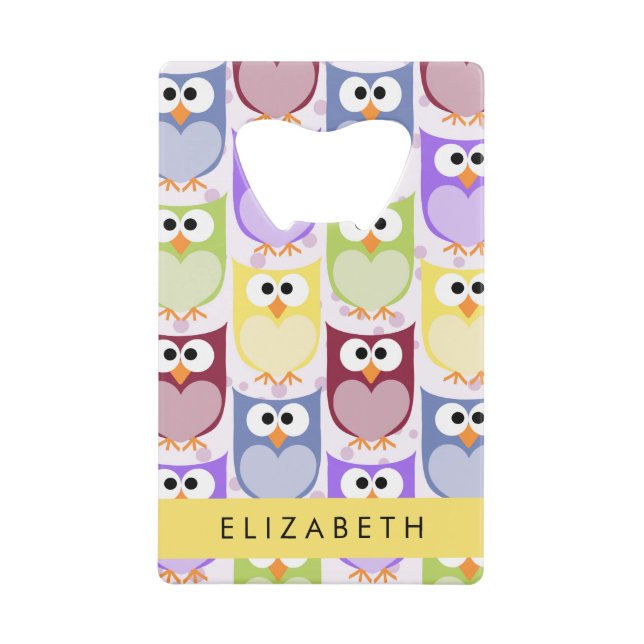 Chouettes mignonnes, Chouette Motif, Chouettes col (Devant)