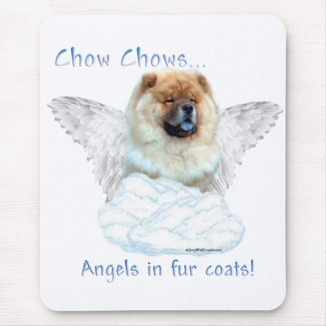 Chow Chow Angel Mousepad (Vorne)
