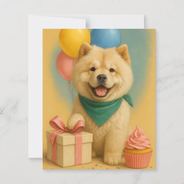 Chow Chow Birthday (Vorderseite)