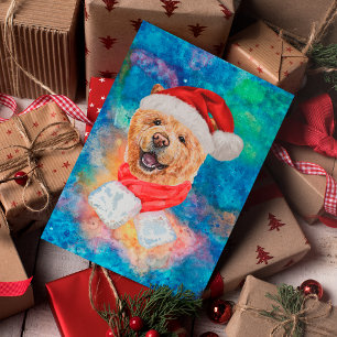 Chow Chow Breed Hund Weihnachten
