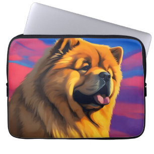 Chow Chow Cainting Laptopschutzhülle