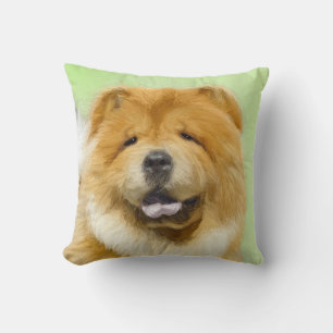 Chow Chow Cainting - Niedliche Original Hunde Art Kissen