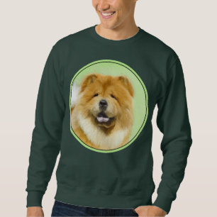 Chow Chow Cainting - Niedliche Original Hunde Art Sweatshirt