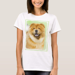 Chow Chow Cainting - Niedliche Original Hunde Art T-Shirt