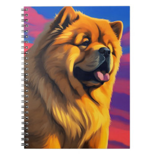 Chow Chow Cainting Notizblock