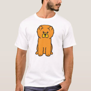 Chow-Chow Chow-Chow HundeCartoon T-Shirt