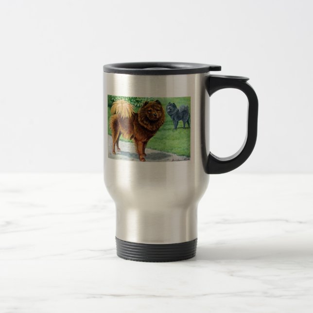 Chow-Chow Chow-Chow Tasse (Rechts)