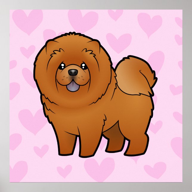 Chow Chow Chow-Liebe Poster (Vorne)
