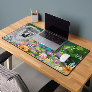 CHOW CHOW CHOW Mat du bureau ROUGH BLUE