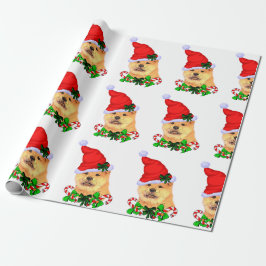 Chow Chow Chow WeihnachtsWeihnachtsWeihnachtsfeier Geschenkpapier
