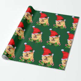 Chow Chow Chow WeihnachtsWeihnachtsWeihnachtsfeier Geschenkpapier