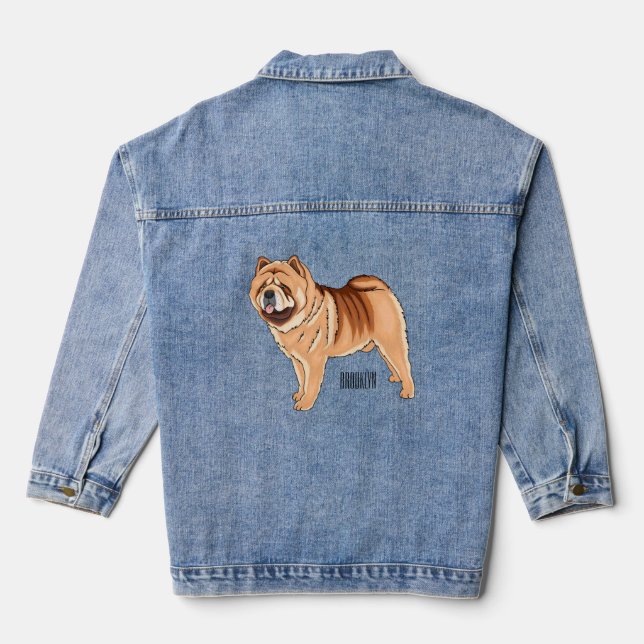 Chow Chow dog cartoon (Verso)