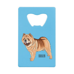 Chow Chow dog cartoon
