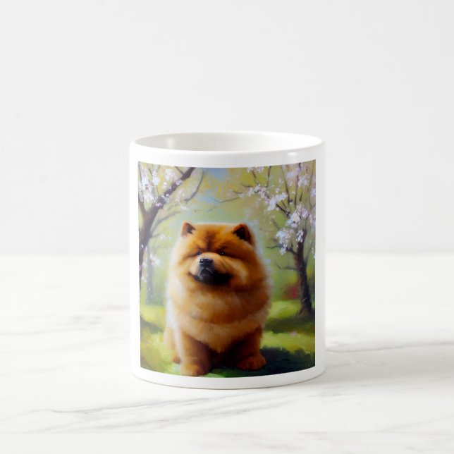Chow Chow Dog Kaffeetasse (Mittel)