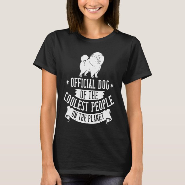 Chow Chow Dog  Puppies Owner T-Shirt (Vorderseite)