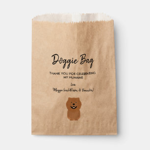 Chow Chow Doggie Bag für Hochzeit, Gefälligkeitsta Geschenktütchen