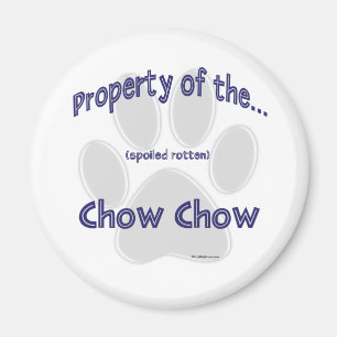 Chow-Chow Eigentum - Magnet