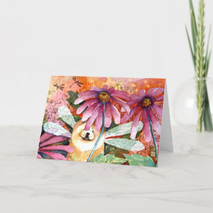 CHOW-CHOW FEENHAFTE Kunstkarten Karte