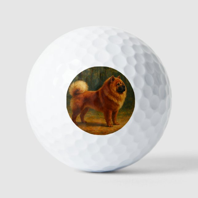 Chow Chow Golfball (Vorderseite)
