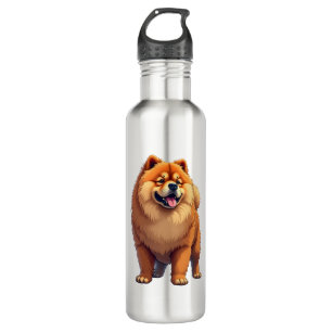 Chow-Chow-Hund Chinesische Hunderasse für einen Ch Edelstahlflasche