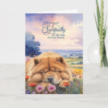 Chow-Chow-Hund-Wildblumen-Tier-Trost