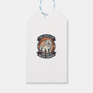 Chow Chow Hundeshirt Ein Hund ist nie genug Retro Geschenkanhänger