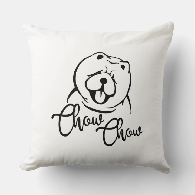 Chow-Chow Kissen (Vorderseite)