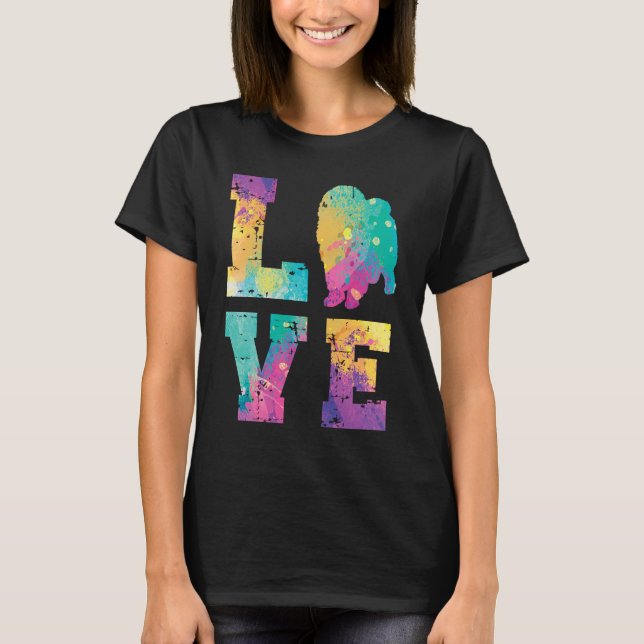 Chow Chow Love T-Shirt (Vorderseite)
