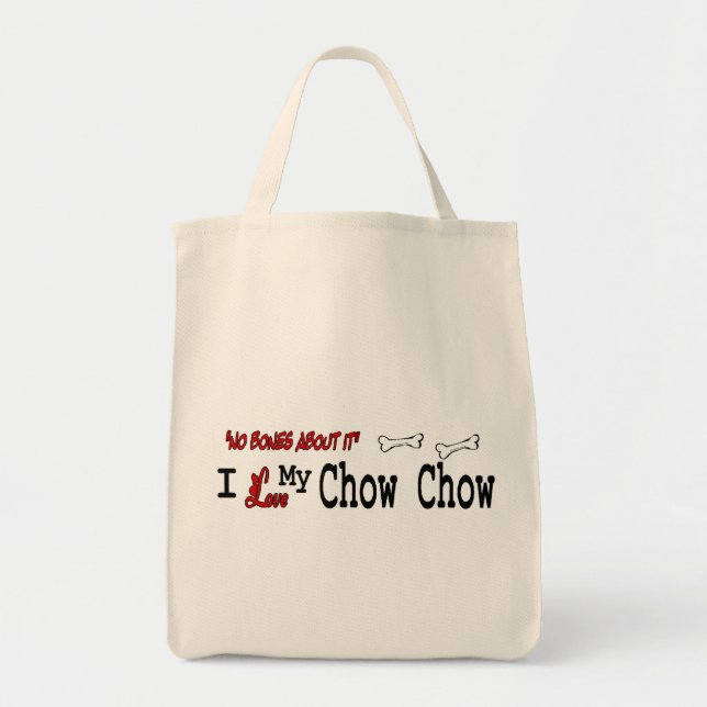 Chow Chow Lover Geschenke Tragetasche (Vorne)