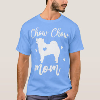 Chow Chow Mama Mütter Tag Hunde Liebhaber T-Shirt