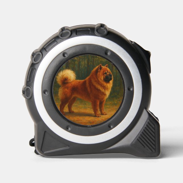 Chow Chow Maßband (Vorderseite)
