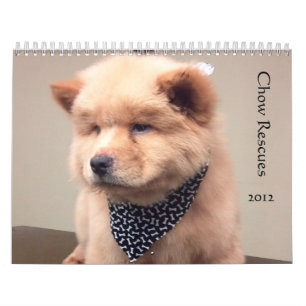Chow-Chow-Rettungs-Kalender Kalender