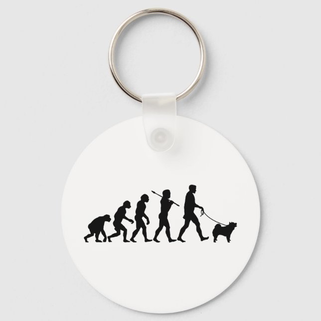 Chow Chow Schlüsselanhänger (Vorderseite)