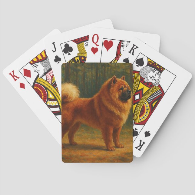 Chow Chow Spielkarten (Rückseite)