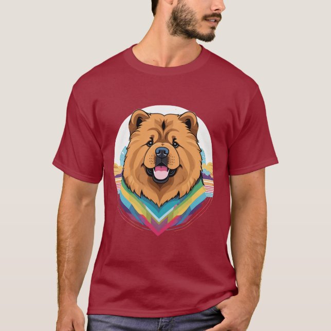 Chow Chow T-Shirt (Vorderseite)