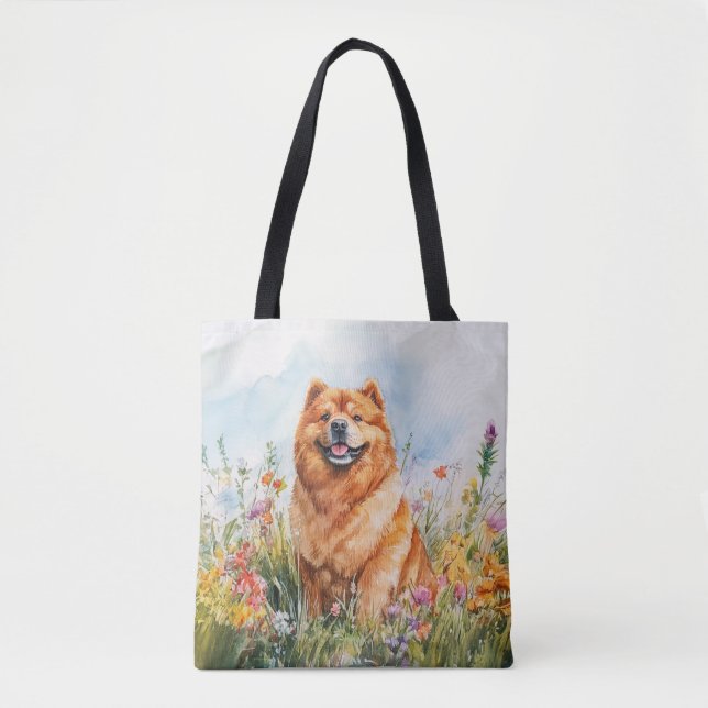 Chow Chow - Totbeutel Tasche (Vorderseite)