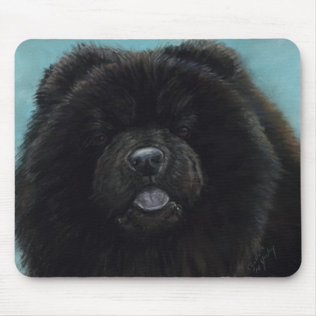 Chow-Chow-ursprüngliche Kunst-Mausunterlage Mousepad (Vorne)