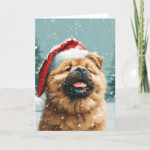 Chow Chow Vintag personalisierte Weihnachten