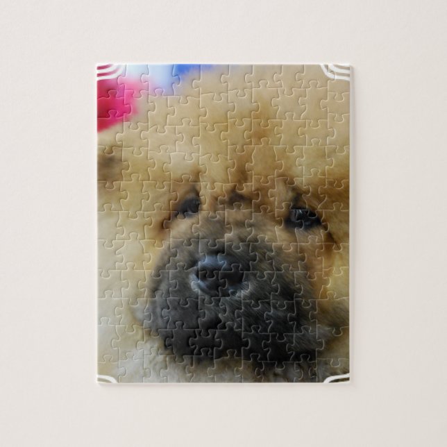Chow-Chow-Welpe (Vertikal)