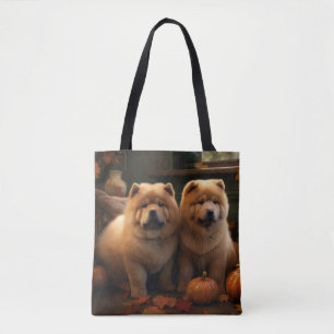 Chow Chow Welpe Herbst Delight Pumpen Tasche