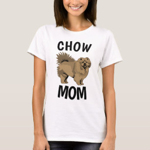 CHOW MOM Hund-T-Shirts T-Shirt