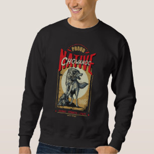 Chowanoc Native American Indian Geborener Wolf-Gei Sweatshirt