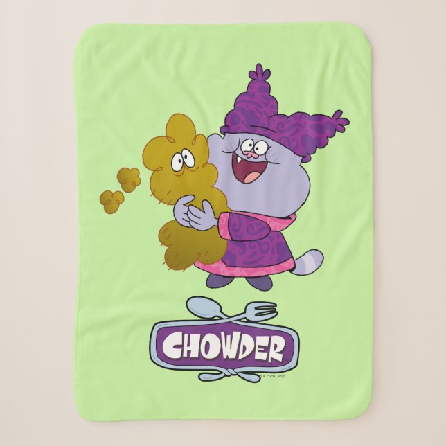 Chowder und Kimchi Sherpadecke (Vorderseite)