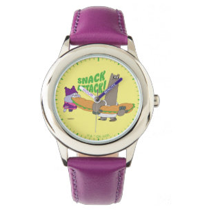 Chowder und Shnitzel Armbanduhr