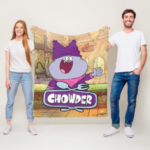 Chowder Waving Fleecedecke