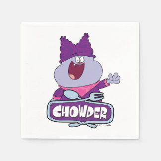 Chowder Waving Serviette