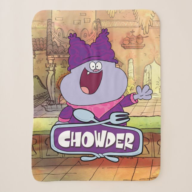 Chowder Waving Sherpadecke (Vorderseite)