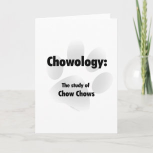 Chowologie Feiertagskarte