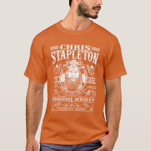 Chris Arts Stapleton Sänger Outfits Musik Gesetzlo T-Shirt