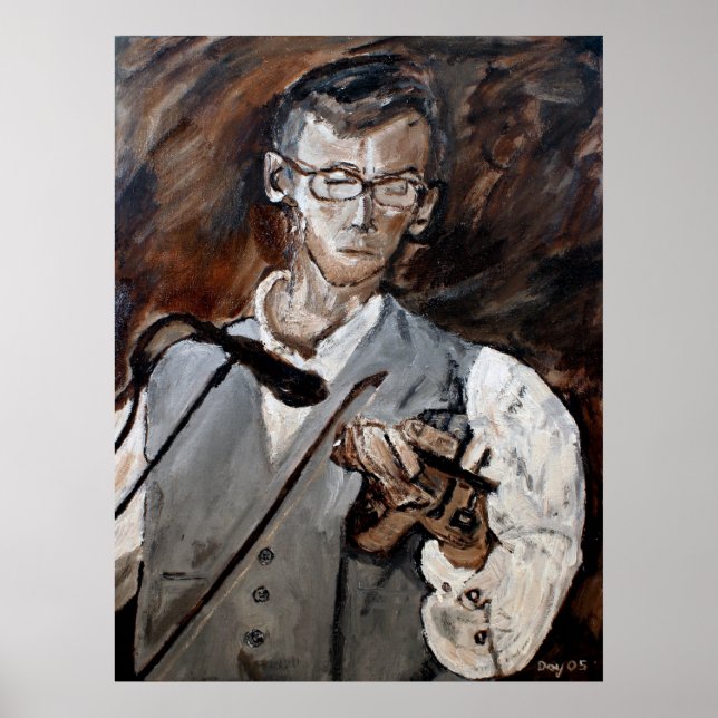 Chris Bayer, Fiddle Player Poster (Vorne)